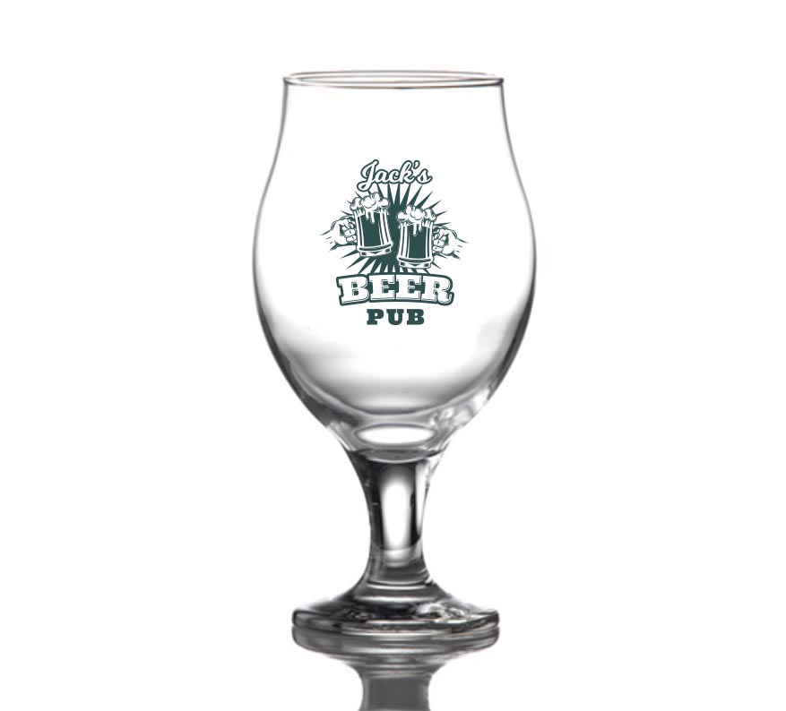 Angelina Tulip Stemmed Glass - Pint (570ml/20oz)