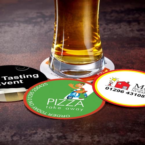  Round Premium Beer Mat