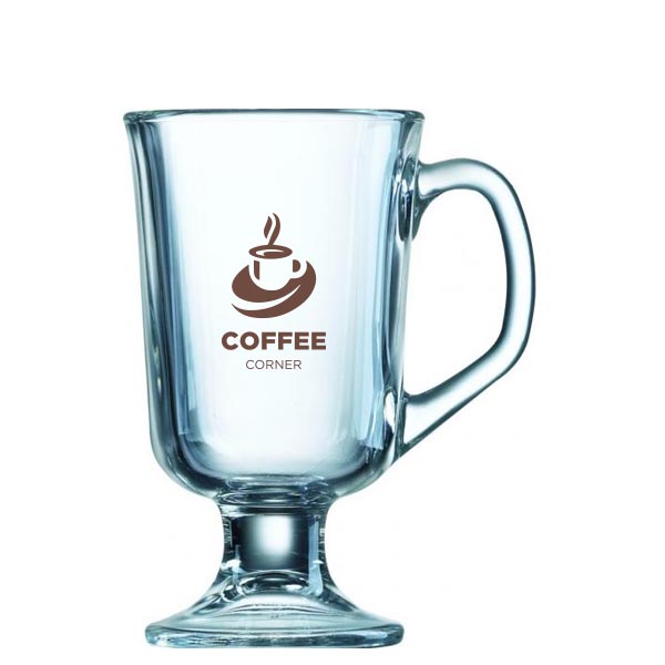 Bock Footed Coffee Glass (290ml/10oz)