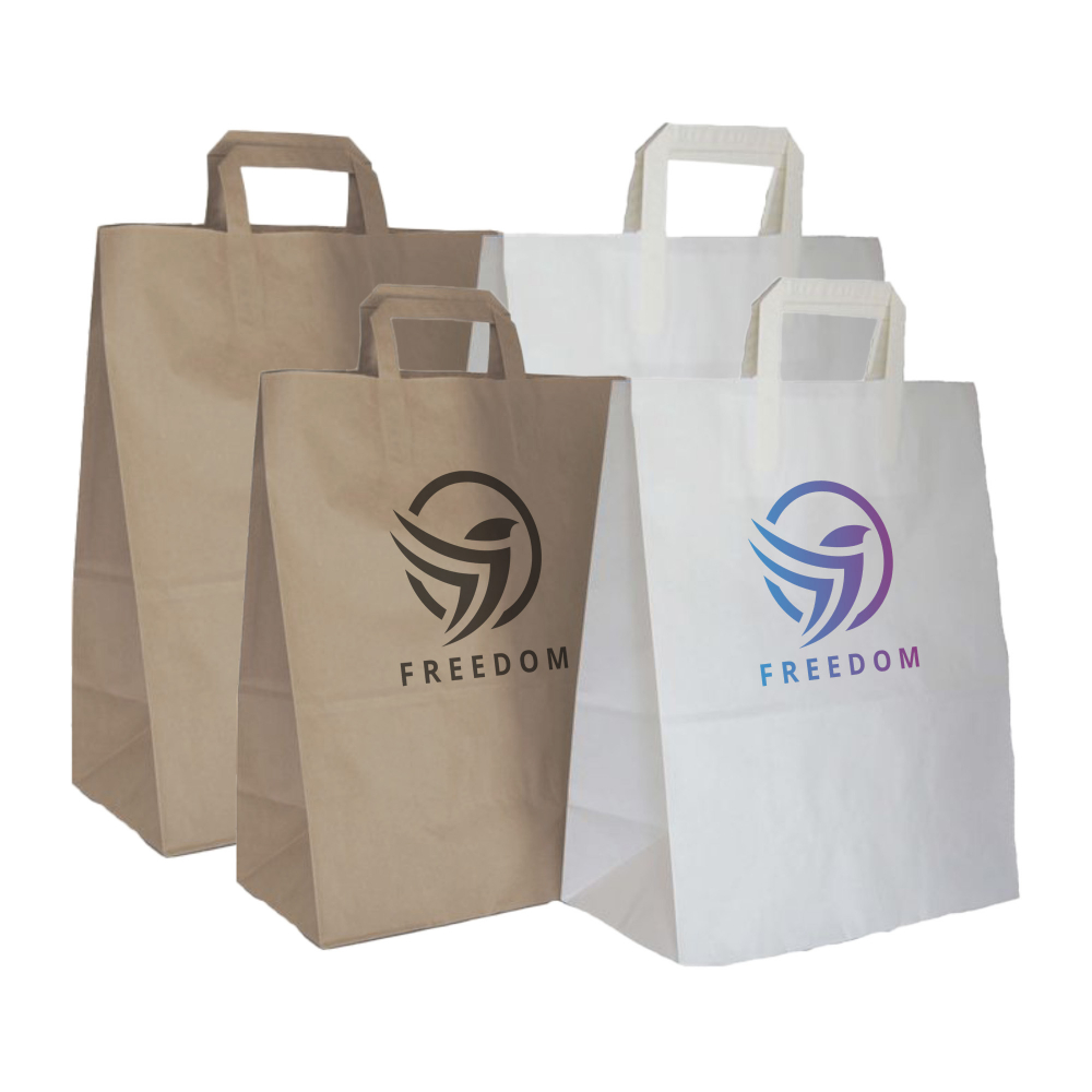 Flat Tape Handle Bags