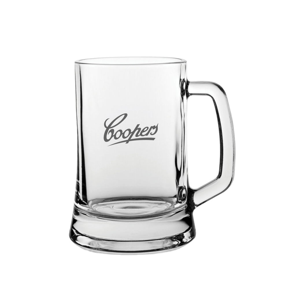 Tankard Mug Glass (500ml/16.75oz)