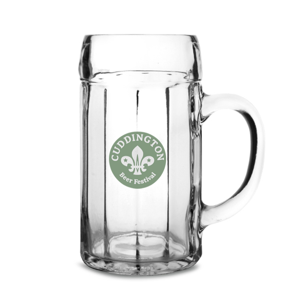 German Stein Glass - 2 Pint (1.1 Litre)
