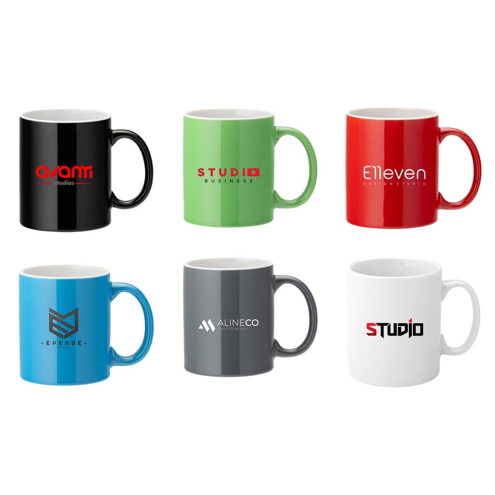 Straight-Sided Mug 12oz (34cl) - Coloured