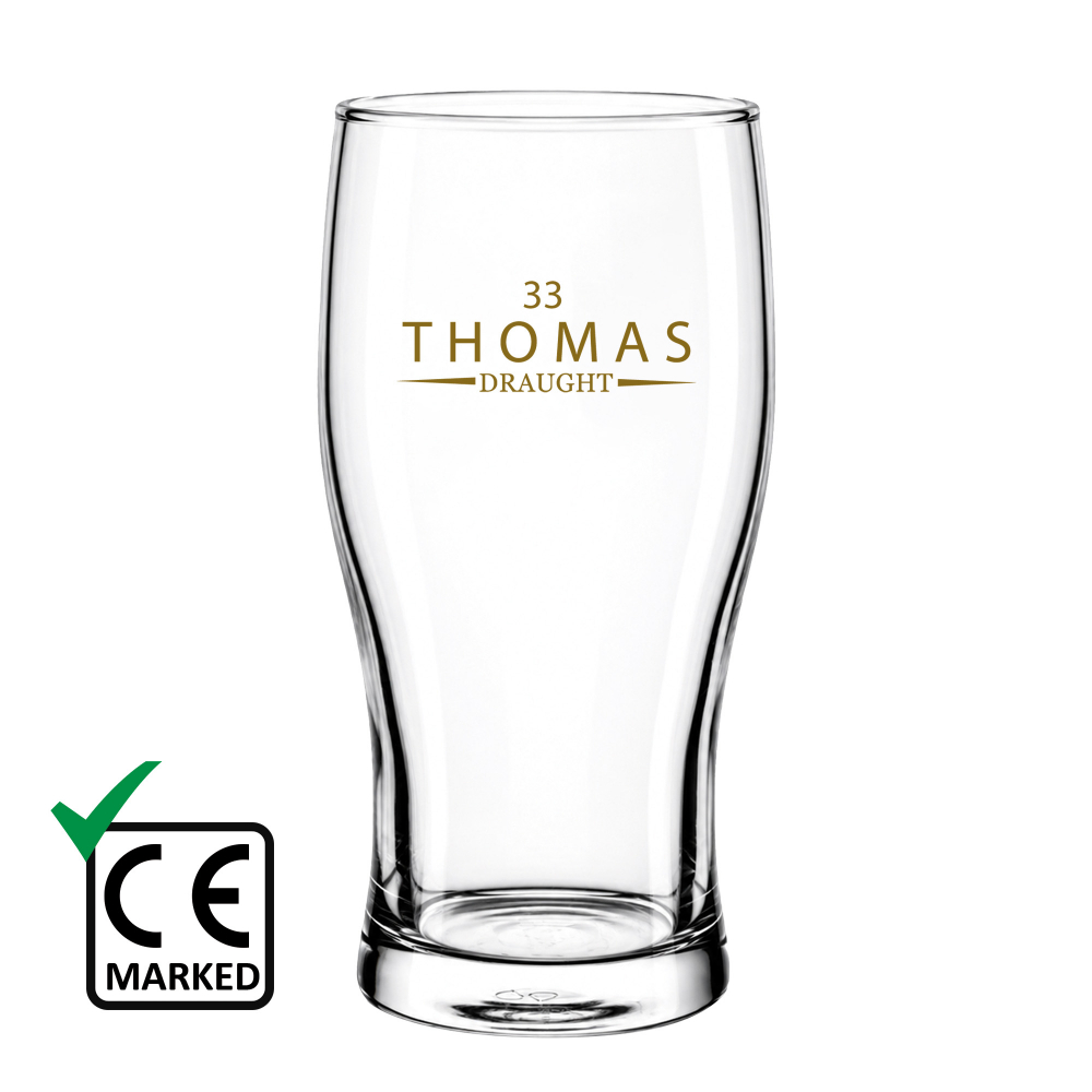 Tulip Glass - Pint CE Marked (570ml/20oz)