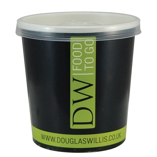 Full Colour Soup Container With Lid [32oz]