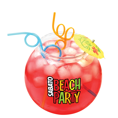 Reusable Acrylic Plastic Fish/Cocktail Bowl (2.9 Litre)